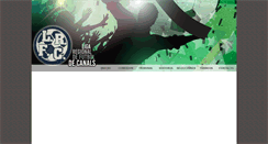 Desktop Screenshot of ligadefutbolcanals.com.ar